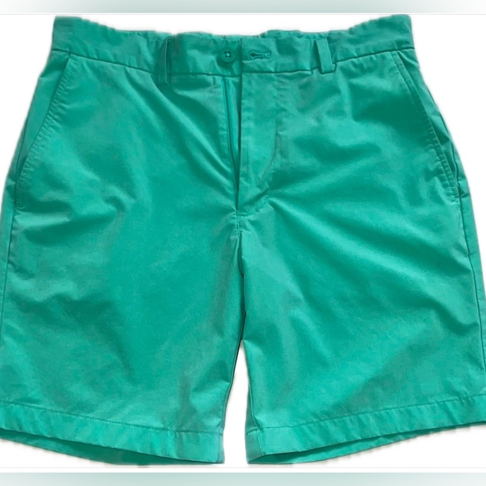 Vineyard Vines 8" Performance Breaker Short 10% Spandex Mint Green Size 30